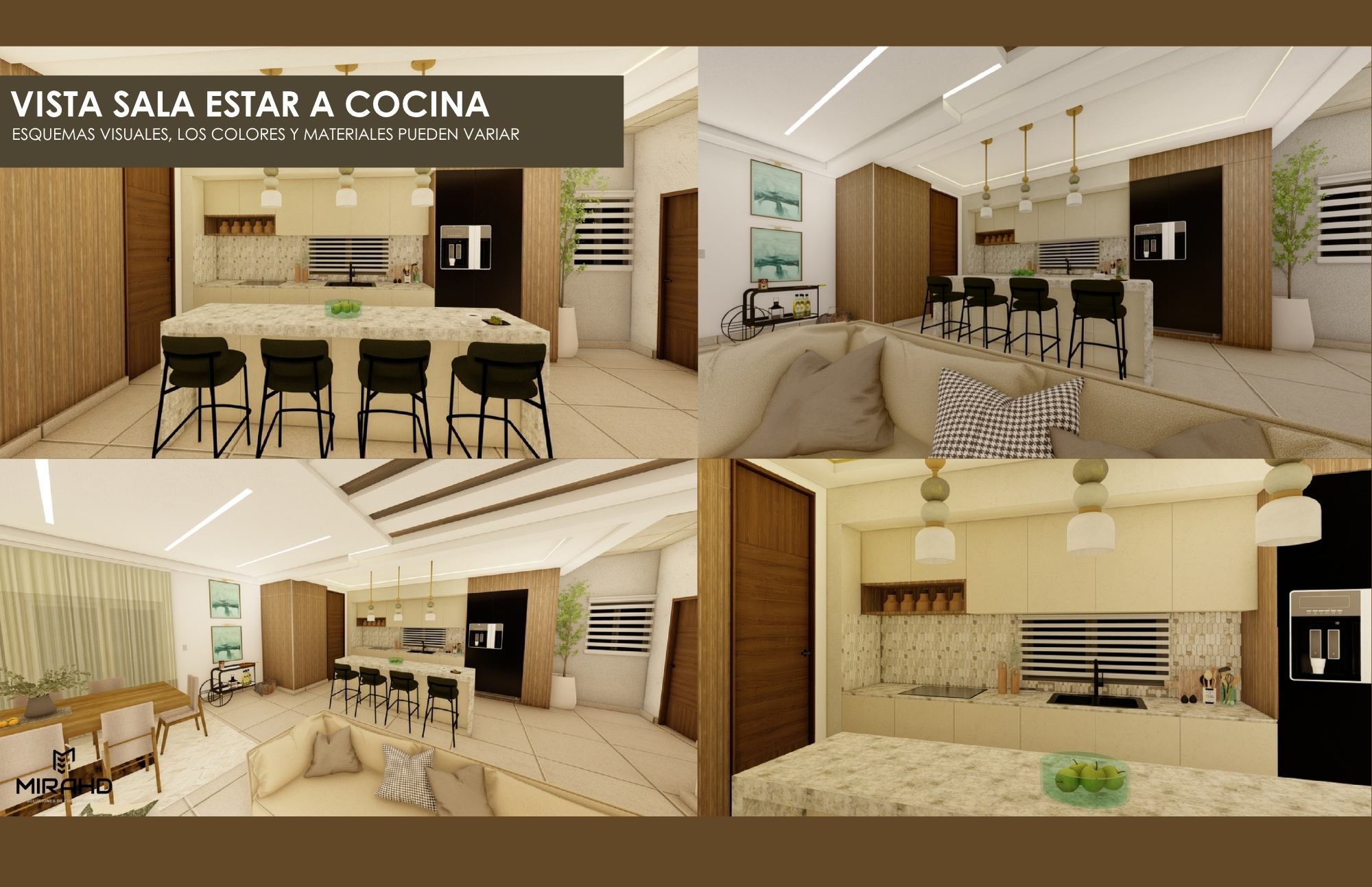 Sala Estar a Cocina