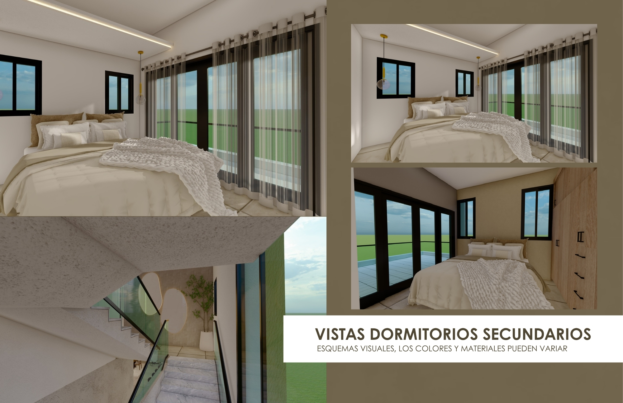Dormitorios Secundarios